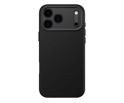 Etui do telefonów Decoded AntiMicrobial Silicone Backcover, iPhone 17 Pro Max, Black